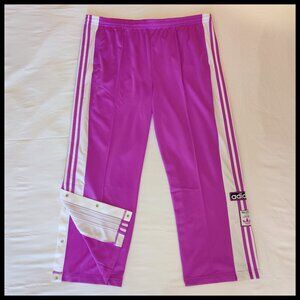 NWT Adidas Originals Adibreak Pants w/Side Snaps JE6182 Purple Burst Women's 3X